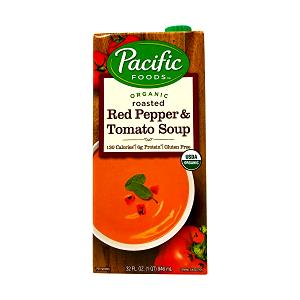 1 Cup Organic Roasted Red Pepper And Tomato Soup