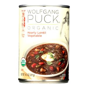 1 cup Organic Thick Hearty Lentil & Vegetable Soup