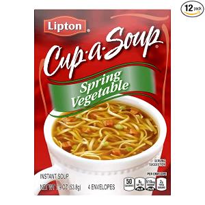 1 Cup Package (2.25 Oz), Prepared Mostly Noodles Soup