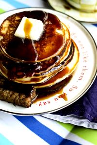 1 Cup Pancake Syrup (with 2% Maple and Added Potassium)