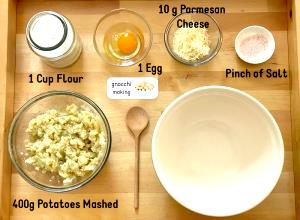 1 cup Parmesan Gnocchi