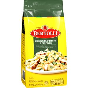 1 cup Pasta Florentine with White Chicken