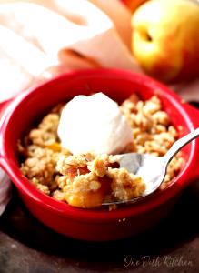 1 Cup Peach Crisp