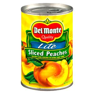 1 Cup Peach, Extra Light, Canned