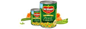 1 Cup Peas & Carrots, Canned, No Added Salt