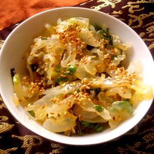 1 Cup Pickled Jellyfish