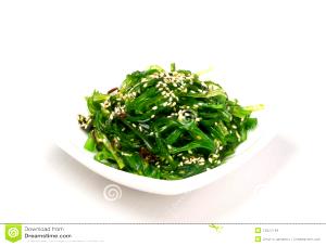 1 Cup Pickled Seaweed