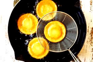 1 Cup (pieces) Gordita/Sope Shell Fried in Oil