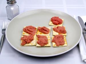 1 Cup Pieces Lowfat Beef and Pork Bologna