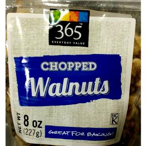 1 Cup Pieces Or Chips English Walnuts