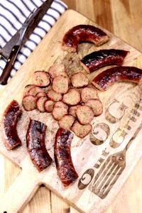 1 Cup Pieces Or Slices Smoked Pork Sausage Link