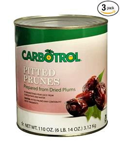 1 Cup Pitted Plum Juice Pack (Cooked or Canned)