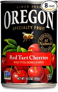 1 Cup Pitted Sweet Cherries (Solids and Liquids, Water Pack, Canned)