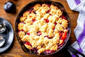 1 Cup Plum Cobbler