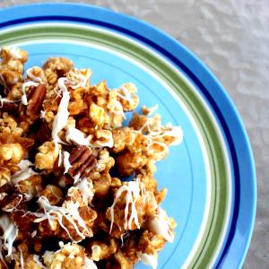 1 Cup Popcorn, Cinnabon, Popped