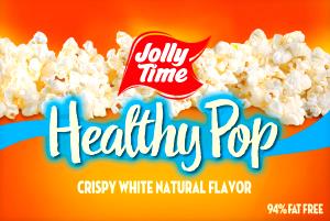 1 Cup Popcorn, Healthy Pop, Crispy White Naturally Flavored, 94% Fat Free