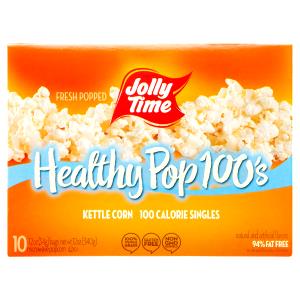 1 Cup Popcorn, Healthy Pop, Kettle Corn, 100 Calorie