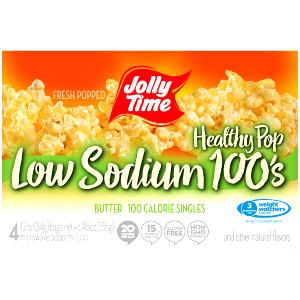 1 Cup Popcorn, Healthy Pop, Low Sodium, 100 Calorie