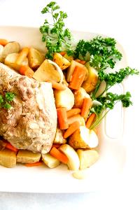 1 Cup Pork, Potatoes and Vegetables (Mixture)