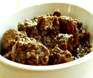 1 Cup Pork with Chili and Tomatoes (Mixture) (Puerco Con Chile)