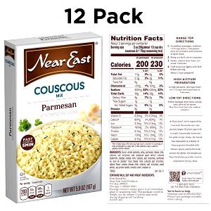 1 cup prepared (2 oz) Parmesan Couscous Mix