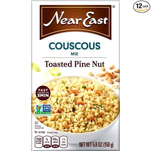 1 cup prepared (2 oz) Toasted Pine Nut Couscous Mix