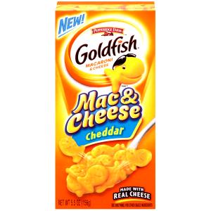 1 cup prepared (2.5 oz) Goldfish Macaroni & Cheese
