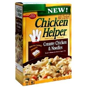 1 cup prepared (28 g) Chicken Helper - Classic Creamy Chicken & Noodles