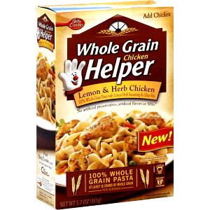 1 cup prepared (33 g) Whole Grain Chicken Helper - Lemon & Herb Chicken