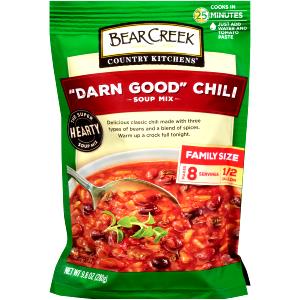 1 cup prepared (35 g) Darn Good Chili Mix