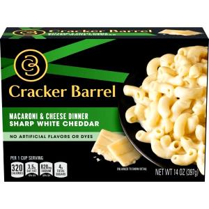 1 cup prepared (3.5 oz) Sharp White Cheddar Macaroni & Cheese