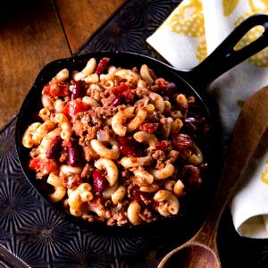 1 cup prepared (48 g) Chili Macaroni