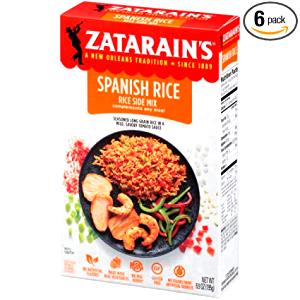 1 cup prepared (52.5 g) New Orleans Style Spanish Rice