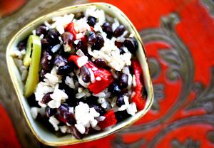1 cup prepared (56 g) Black Beans and Rice