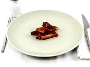 1 cup prepared (56 g) Chicken Teriyaki