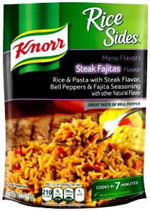 1 cup prepared (62 g) Rice Sides - Steak Fajitas