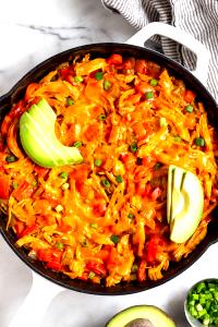 1 cup prepared (66 g) Rice Sides - Buffalo Chicken