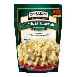 1 cup prepared (87 g) Cheddar Broccoli Pasta Mix