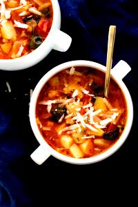 1 cup prepared Minestrone Soup Mix