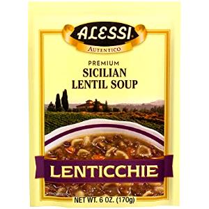 1 cup prepared Traditional Lenticchie Sicilian Lentil Soup