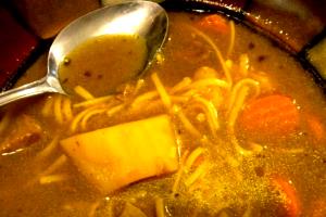 1 Cup Puerto Rican Style Meat Broth (Caldo)