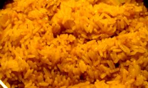 1 Cup Puerto Rican Style Rice with Onions (Arroz Con Cebollas)