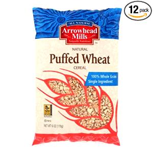 1 Cup Puffed Wheat Cereal Presweetened