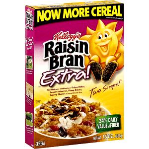 1 Cup Raisin Bran Extra!