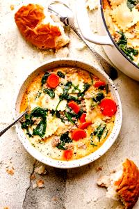 1 Cup Ravioli Lighten Up Soup