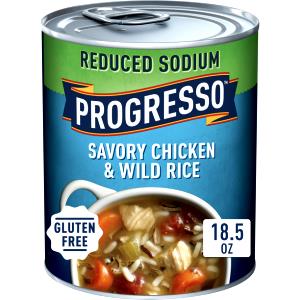 1 Cup Ready-to-Serve Reduced Sodium Chicken Rice Soup (Canned)