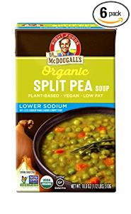 1 Cup Ready-to-Serve Reduced Sodium Split Pea Soup (with Water, Canned)