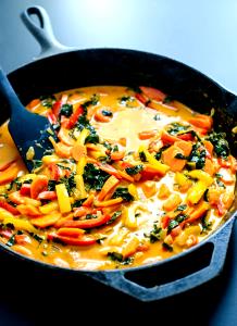 1 Cup Red Curry Vegetables