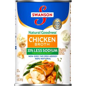 1 Cup Reduced Sodium Chicken Broth (Canned)
