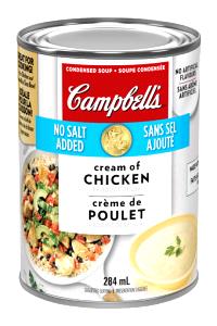 1 Cup Reduced Sodium Cream of Chicken or Turkey Soup (Canned, Undiluted)